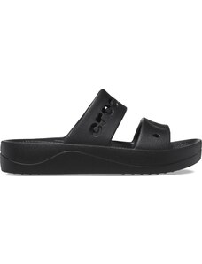 Crocs Baya Platform Sandal Black