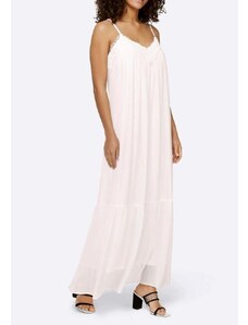 Linea Tesini Ilga balta atostogų suknelė : Dydis - 38