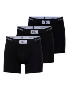 Calvin Klein Underwear Boxer trumpikės juoda / balta
