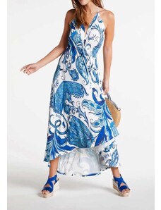 HEINE Ilga mėlyna suknelė "Summer" : Dydis - 44/46