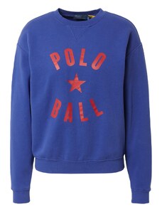 Polo Ralph Lauren Megztinis be užsegimo sodri mėlyna („karališka“) / ugnies raudona