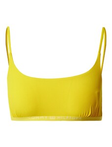 Tommy Hilfiger Underwear Bikinio viršutinė dalis geltona / balta