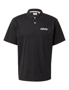 LEVI'S  Marškinėliai 'Graphic Vintage Fit Polo' juoda / balta