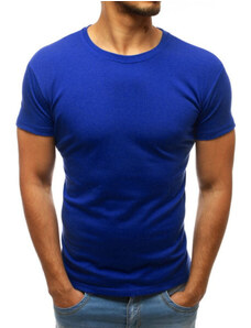 Ryškiai mėlyni vyriški marškinėliai Lika
