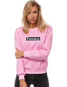 Moteriškas rožinės spalvos džemperis Pamaiva