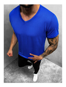 Vyriški mėlynos spalvos marškinėliai Dimel