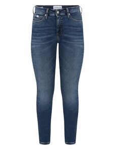 Calvin Klein Jeans Džinsai tamsiai (džinso) mėlyna / balta