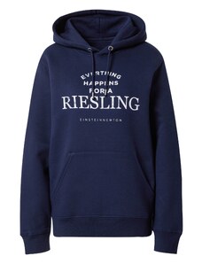 EINSTEIN & NEWTON Megztinis be užsegimo 'Riesling' tamsiai mėlyna / balta