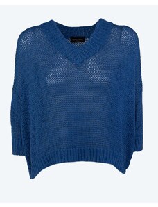 ROBERTO COLLINA Boxy V-neck sweater
