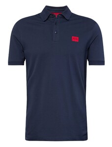 HUGO Marškinėliai 'Dereso232' tamsiai mėlyna / raudona