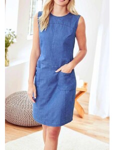 Linea Tesini Mėlyna džinsinė suknelė : Dydis - 42