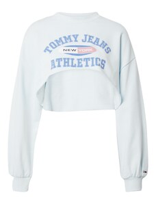Tommy Jeans Megztinis be užsegimo mėlyna / šviesiai mėlyna / raudona / balta
