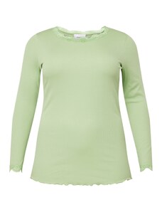 Fransa Curve Marškinėliai pastelinė žalia