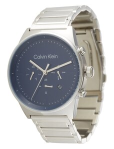 Calvin Klein Analoginis (įprasto dizaino) laikrodis 'TIMELESS' tamsiai mėlyna / sidabrinė