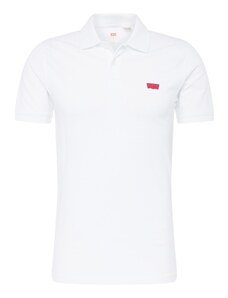 LEVI'S  Marškinėliai 'Housemark' spanguolių spalva / balta