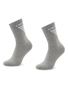 Moteriškų ilgų kojinių komplektas (2 poros) Emporio Armani