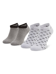 Unisex trumpų kojinių komplektas (2 poros) Calvin Klein