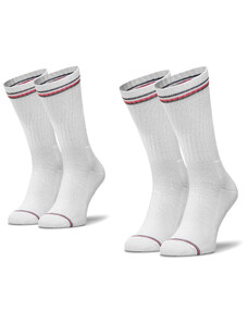 Unisex ilgų kojinių komplektas (2 poros) Tommy Hilfiger