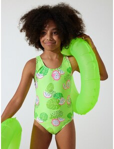 4F Vientisas maudymosi kostiumėlis mergaitėms