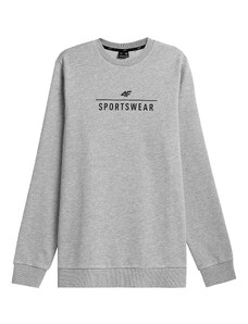 4F Sportinio tipo megztinis šviesiai pilka / juoda