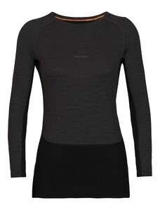 ICEBREAKER Sportiniai marškinėliai margai pilka / juoda
