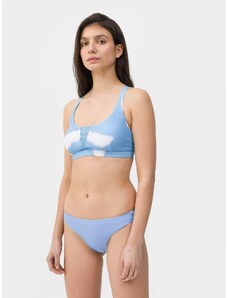 4F Moteriškas maudymosi kostiumo bikini viršus iš perdirbtos medžiagos