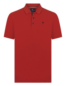 DENIM CULTURE Marškinėliai ' TADAS' tamsiai mėlyna / raudona
