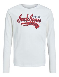 Jack & Jones Junior Marškinėliai raudona / juoda / balta