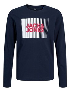 Jack & Jones Junior Marškinėliai mėlyna / raudona / balta