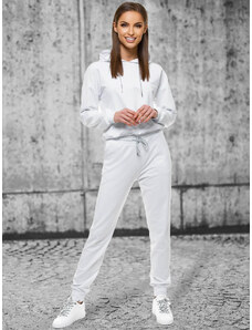 Baltas moteriškas sportinis dviejų dalių kostiumas OZONEE O/12109