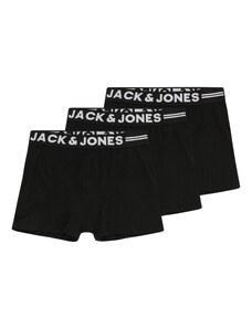 Jack & Jones Junior Apatinės kelnaitės 'SENSE' juoda / balta