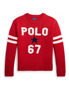 Polo Ralph Lauren Megztinis nakties mėlyna / raudona / balta