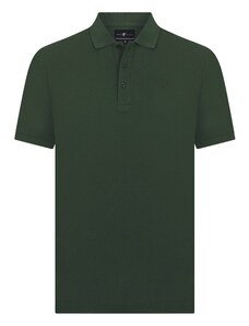 DENIM CULTURE Marškinėliai 'JONATHAN' rusvai žalia