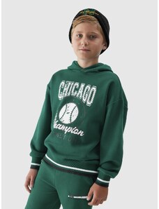 4F Sportinis neatsegamas džemperis su gobtuvu berniukams