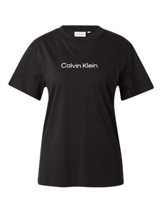 Calvin Klein Marškinėliai 'HERO' juoda / balta
