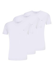 DIESEL Marškinėliai sidabrinė / balta