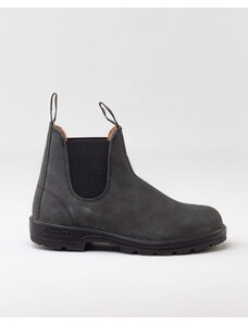 BLUNDSTONE Ankle boot in Rustic Black leather
