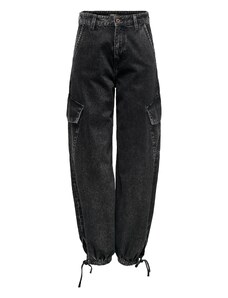 ONLY Darbinio stiliaus džinsai 'Pernille' juodo džinso spalva