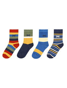 Vaikiškų ilgų kojinių komplektas (4 poros) United Colors Of Benetton