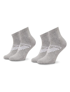 Moteriškų ilgų kojinių komplektas (2 poros) Emporio Armani