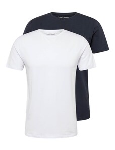 Bruun & Stengade Marškinėliai juoda / balta