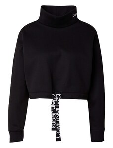 Calvin Klein Jeans Megztinis be užsegimo juoda / balta