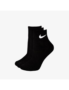 Nike Kojinės 3Ppk Quarter Black Moterims Aksesuarai Kojinės SX47060-010
