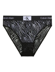 Calvin Klein Underwear Moteriškos kelnaitės šviesiai pilka / juoda / balta