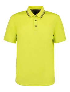 LUHTA Marškinėliai 'Kuortti' ruda / žaliosios citrinos spalva