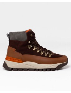 SANTONI Trekking leather boot