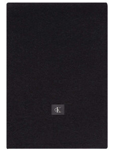 CALVIN KLEIN JEANS moteriškas juodas šalikas Minimal monogram scarf