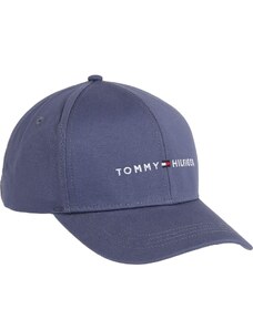 TOMMY HILFIGER vyriška mėlyna kepurė Skyline cap