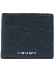 MICHAEL KORS vyriška mėlyna piniginė Billfold wallet