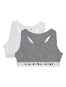 Tommy Hilfiger Underwear Liemenėlė tamsiai mėlyna / pilka / raudona / balta
